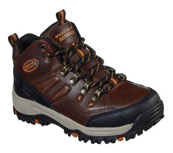 Brown Skechers Relment - Traven | 7401D_USA