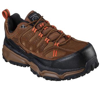 Brown Skechers Rugged Alpine Comp Toe | 40114_USA