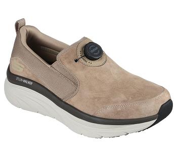 Brown Skechers Twist Fit: D'Lux Walker - Regate | 76254_USA