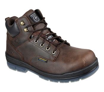 Brown Skechers Work: Argum ST WP | 2693B_USA