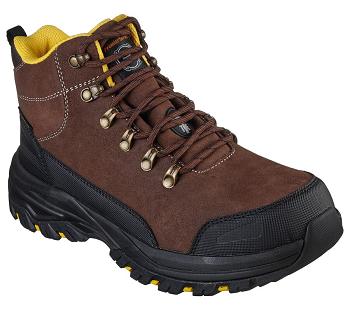 Brown Skechers Work: Fannter - Dezful ST | 2432L_USA