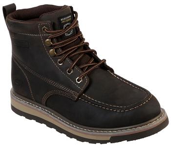Brown Skechers Work Relaxed Fit: Boydton | 2732K_USA