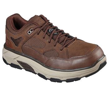 Brown Skechers Work Relaxed Fit: Max Stout Alloy Toe | 2911Q_USA