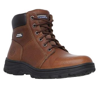 Brown Skechers Work Relaxed Fit: Workshire - Condor | 25073_USA