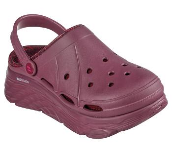 Burgundy Skechers Foamies: Max Cushioning Lined - Whirlwind | 65530_USA
