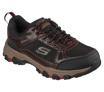 Chocolate / Black Skechers Relaxed Fit: Selmen - Cormack | 4508S_USA