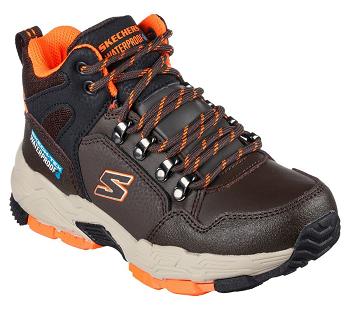 Chocolate / Orange Skechers Drollix | 7442L_USA