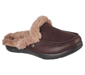 Chocolate Skechers GO Lounge: Arch Fit Lounge - Restful | 59550_USA
