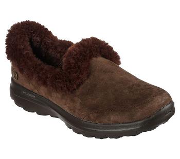 Chocolate Skechers GO WALK Lounge - Refresh | 6026R_USA