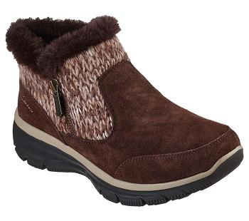 Chocolate Skechers Relaxed Fit: Easy Going - Warmhearted | 14413_USA