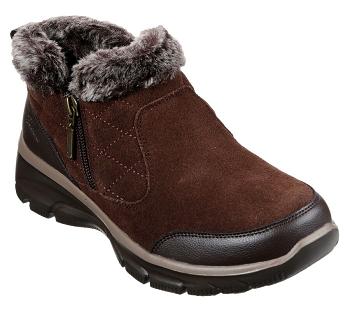 Chocolate Skechers Relaxed Fit: Easy Going - Girl Crush | 1527E_USA
