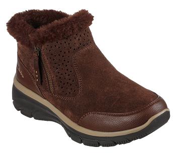 Chocolate Skechers Relaxed Fit: Easy Going - Perfect Snuggle | 7388W_USA