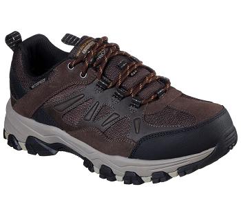 Chocolate Skechers Relaxed Fit: Selmen - Enago | 4608L_USA