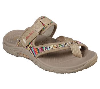 Dark Beige Skechers Reggae - Mad Swag | 4917P_USA