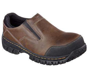 Dark Brown Skechers Relaxed Fit: Hartan ST | 5286L_USA