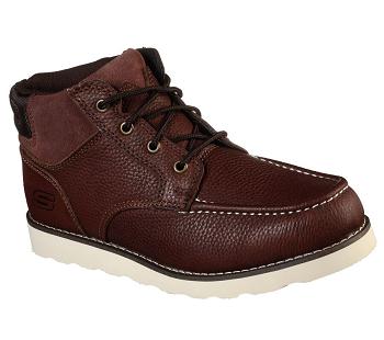Dark Brown Skechers Work Relaxed Fit: Kadmiel | 27680_USA