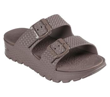 Dark Grey Brown Skechers Foamies: Arch Fit Footsteps - Hi'Ness | 41674_USA