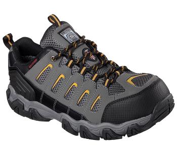 Dark Grey Skechers Work: Blais ST | 32613_USA