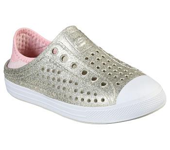 Gold Skechers Guzman Steps - Glitter Mist | 3345D_USA