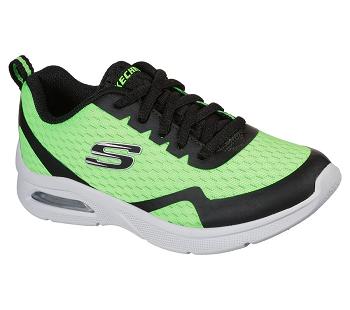 Green / Black Skechers Microspec Max | 21458_USA