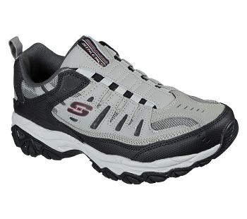 Grey / Black Skechers After Burn M. Fit | 4293P_USA