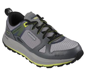 Grey / Black Skechers GO RUN Pulse - Ultra Radius | 4539B_USA
