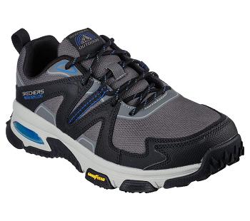 Grey / Black Skechers Skech-Air Envoy - Vexor | 57338_USA