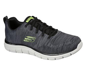 Grey / Black Skechers Track - Front Runner | 4262A_USA