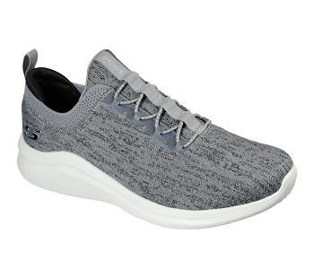 Grey / Black Skechers Ultra Flex 2.0 - Cryptic | 7600L_USA