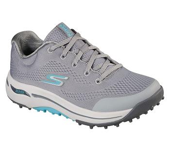 Grey / Blue Skechers GO GOLF Arch Fit - Balance | 3553D_USA