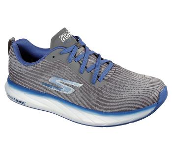 Grey / Blue Skechers GOrun Forza 4 Hyper | 3714B_USA