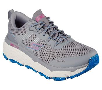 Grey / Blue Skechers Max Cushioning Elite | 74480_USA