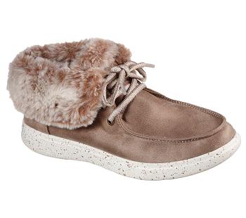 Grey Brown Skechers BOBS Skipper - Hang Glider | 1427D_USA