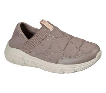 Grey Brown Skechers BOBS Sport B Flex - Mighty Puff | 6229B_USA