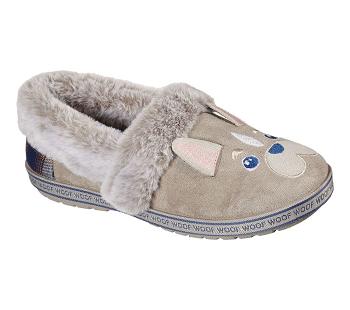 Grey Brown Skechers BOBS Too Cozy - Dog-Attitude | 63300_USA