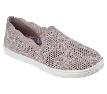 Grey Brown Skechers Cleo Cup - Flower Winds | 2778B_USA