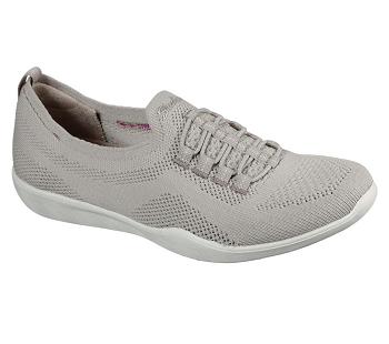 Grey Brown Skechers Newbury St - Every Angle | 2288A_USA