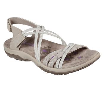 Grey Brown Skechers Reggae Slim - Takes Two | 4842L_USA