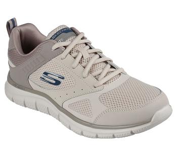 Grey Brown Skechers Track - Syntac | 42753_USA