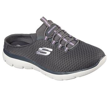 Grey / Lavender Skechers Summits - Swift Step | 55240_USA
