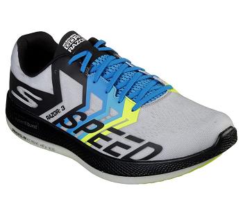 Grey / Multicolor Skechers GOrun Razor 3 Hyper | 36253_USA