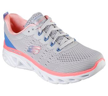 Grey / Multicolor Skechers Glide-Step Sport - Fresh Charm | 20985_USA