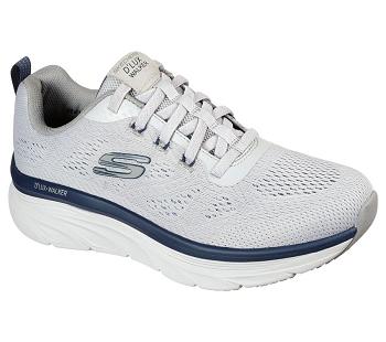 Grey / Navy Skechers Relaxed Fit: D'Lux Walker - Commuter | 5850A_USA