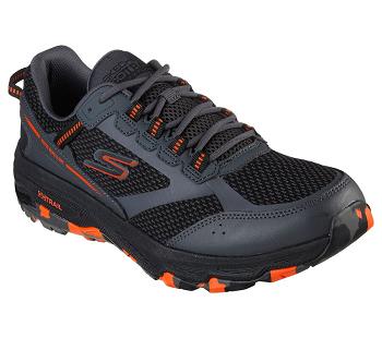 Grey / Orange Skechers GOrun Trail Altitude - Marble Rock | 4400L_USA