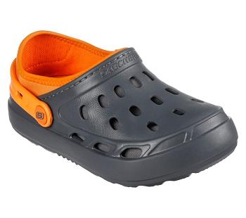 Grey / Orange Skechers Swifters II - Be Warmer Lined | 7692B_USA