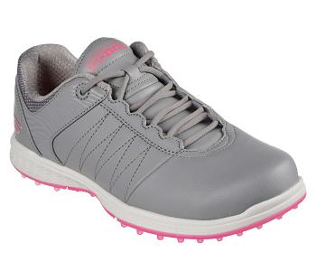 Grey / Pink Skechers GO GOLF Pivot | 33550_USA