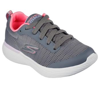 Grey / Pink Skechers GOrun 400 V2 - Basic Edge | 74954_USA