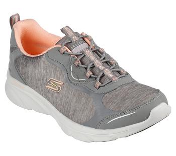 Grey / Pink Skechers Relaxed Fit: D'Lux Comfort - Sunny Oasis | 3063G_USA