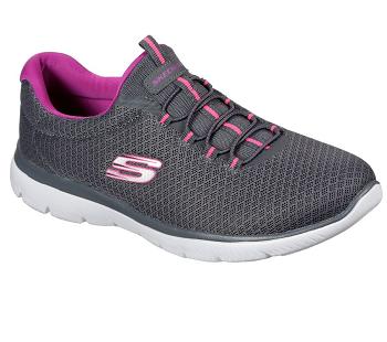 Grey / Purple Skechers Summits | 10994_USA