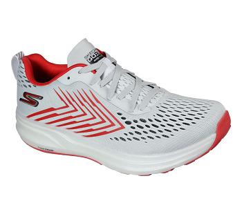 Grey / Red Skechers GOrun Ride Flow | 4714L_USA